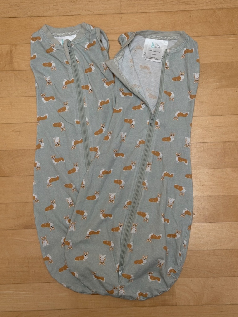 Bilbi Baby Corgi Sleep Sacks 2 pack 0-3M